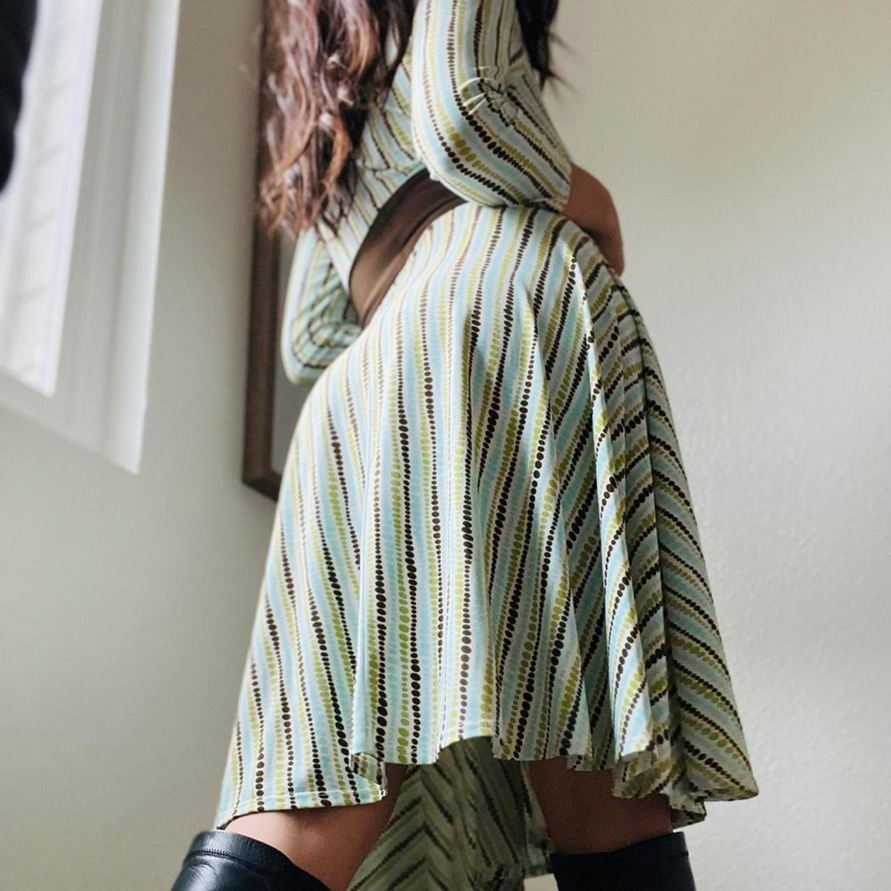 Y2K Ruby Rox Polka Dot Dress Sz S